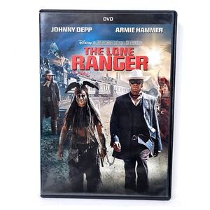 The Lone Ranger DVD Johnny Depp Armie Hammer Western Action Disney Widescreen